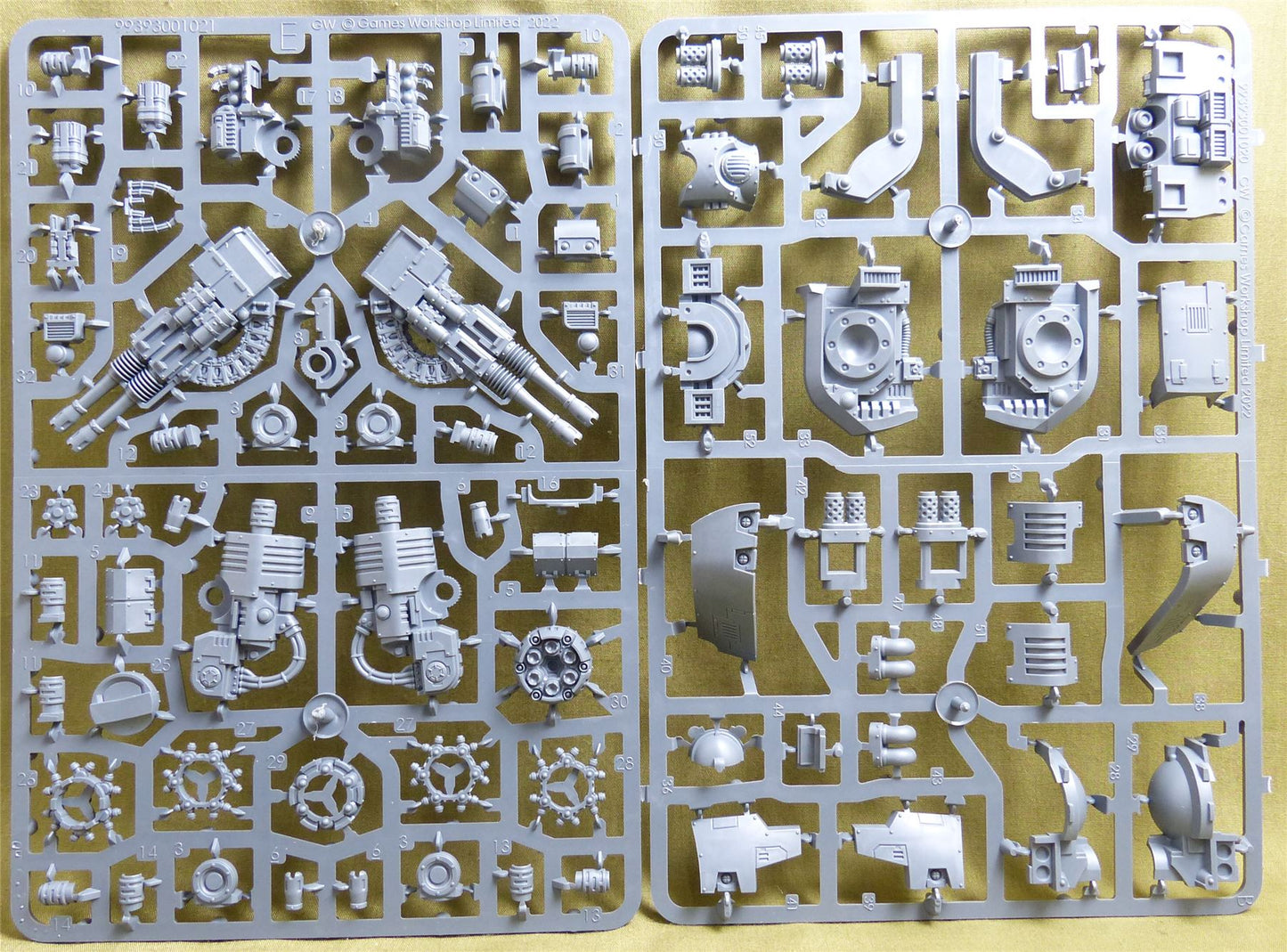 Leviathan Siege Dreadnought complete sprue - Adepta Astartes - Warhammer Horus Heresy #1RV