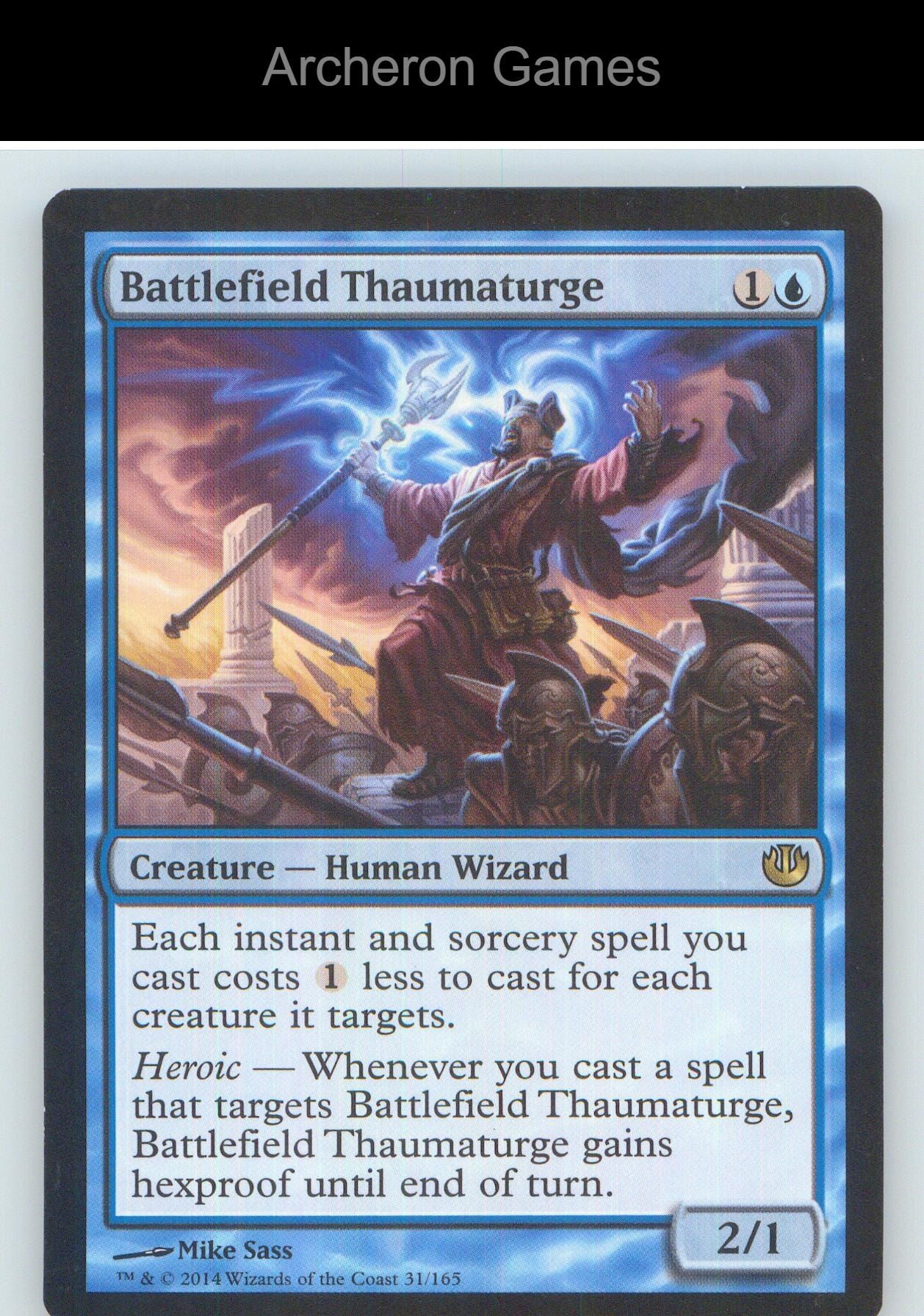 Battlefield Thaumaturge JOU 31 R MTG Card NM/EX+