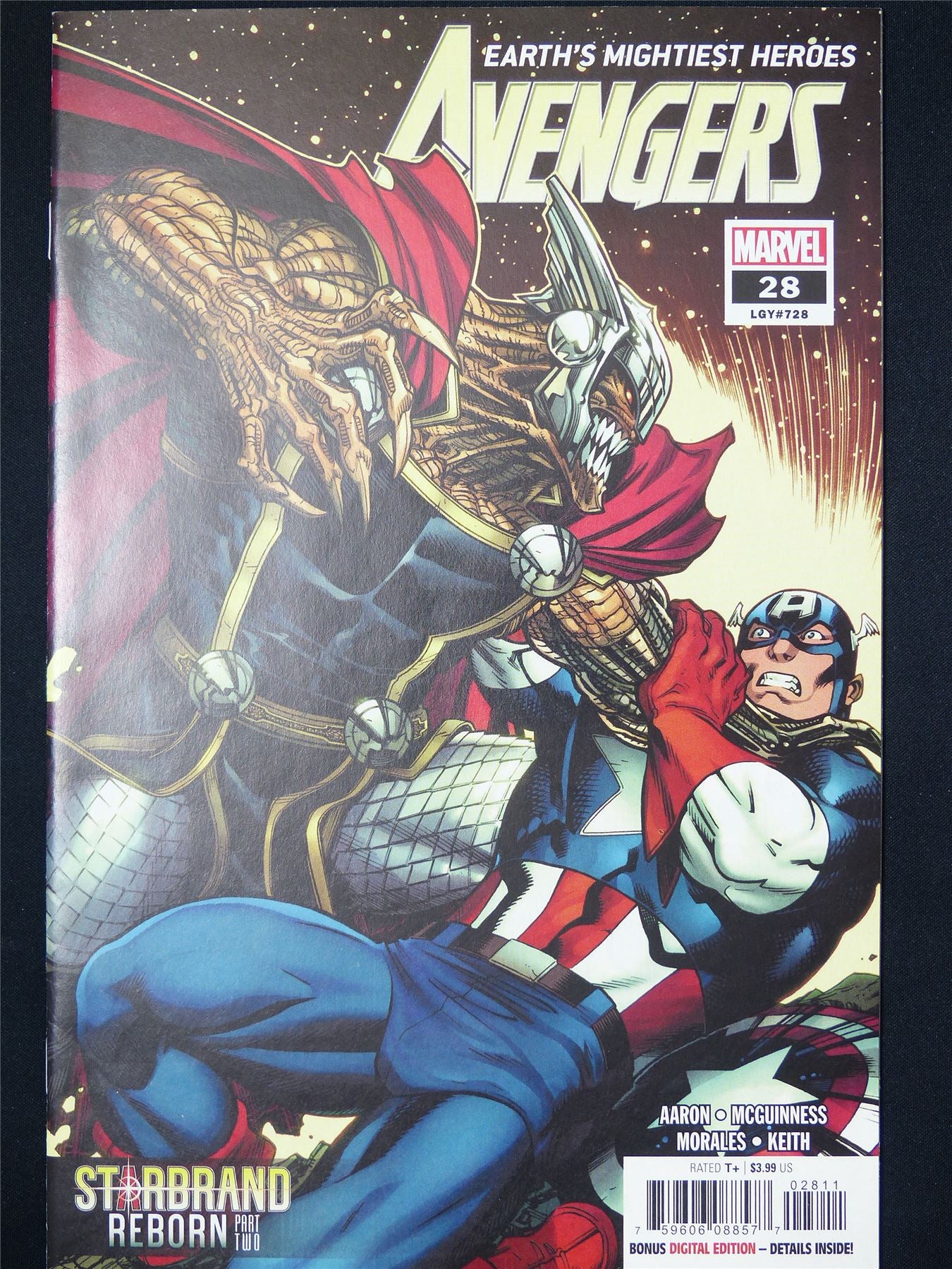 The AVENGERS #28 - B&B Marvel Comic #CH