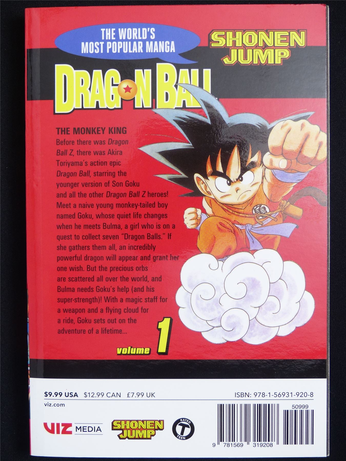 Dragon Ball volume 1 - Viz Manga #451