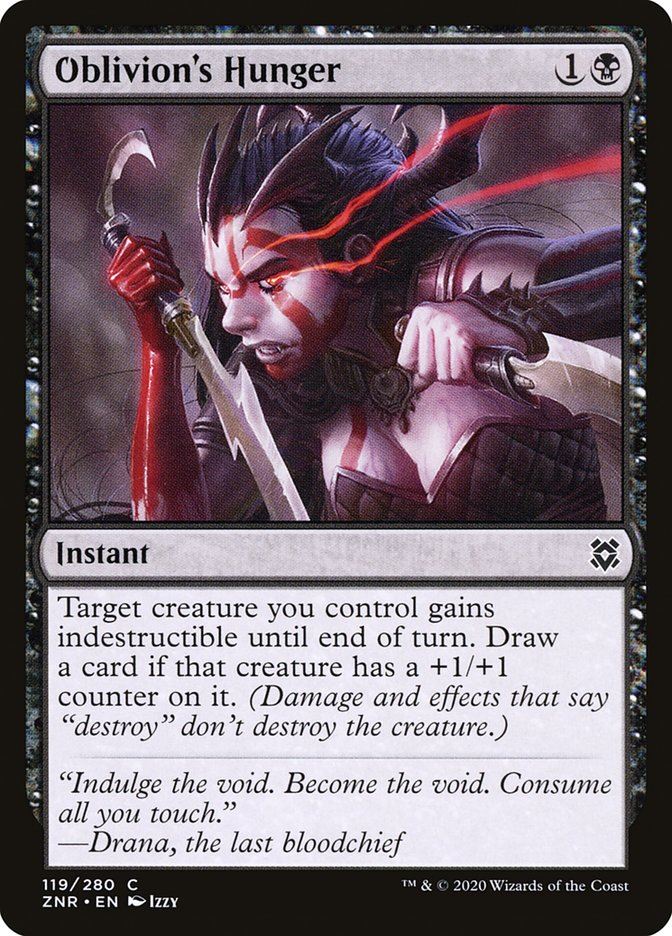 Oblivion's Hunger - Zendikar Rising znr