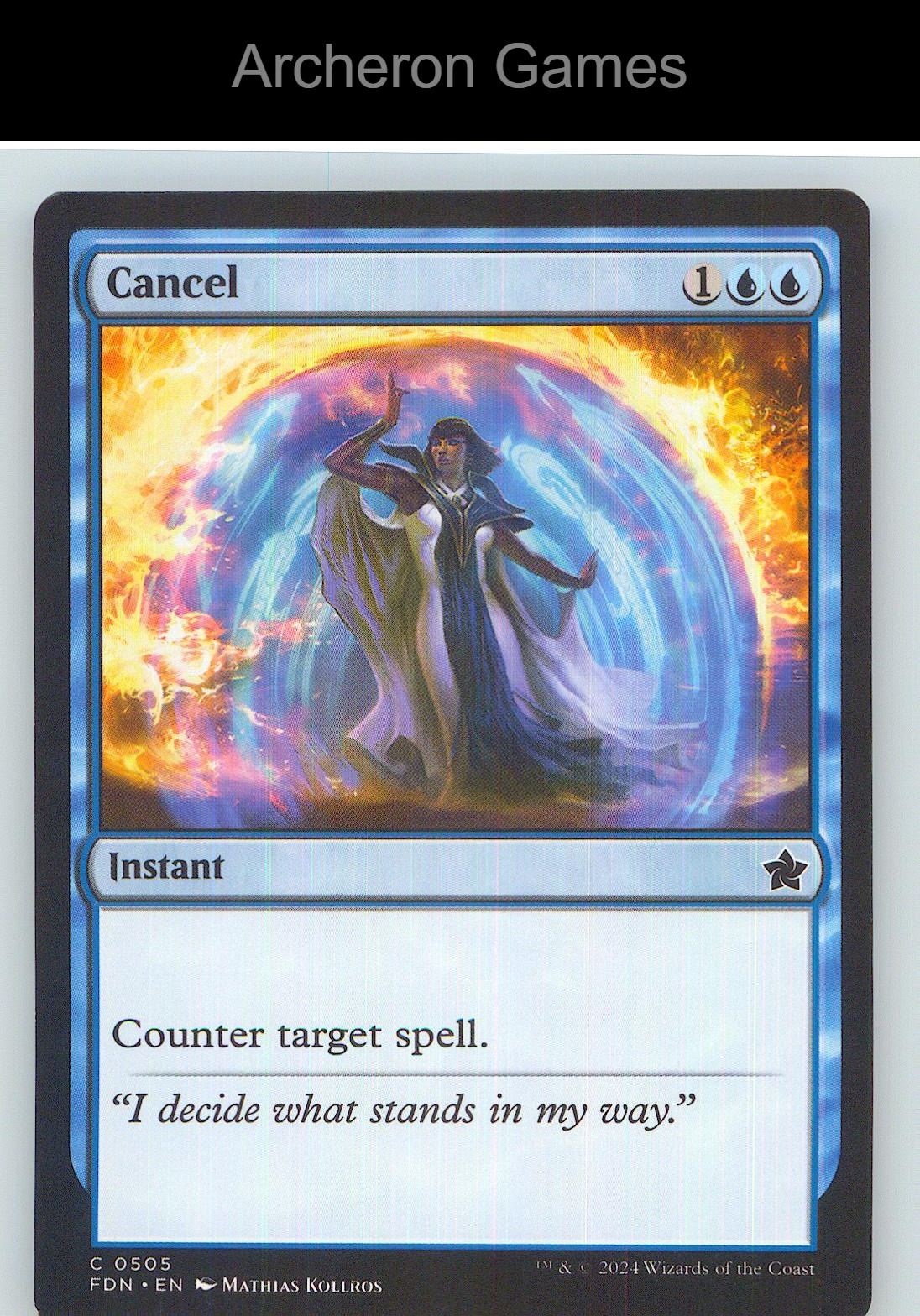 Cancel FDN 505 C MTG Card NM/EX+
