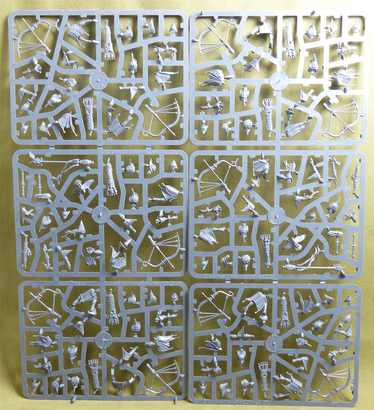 Vanari Auralan Sentinels complete sprue - Lumineth Realm-Lords - Warhammer AoS #4CU