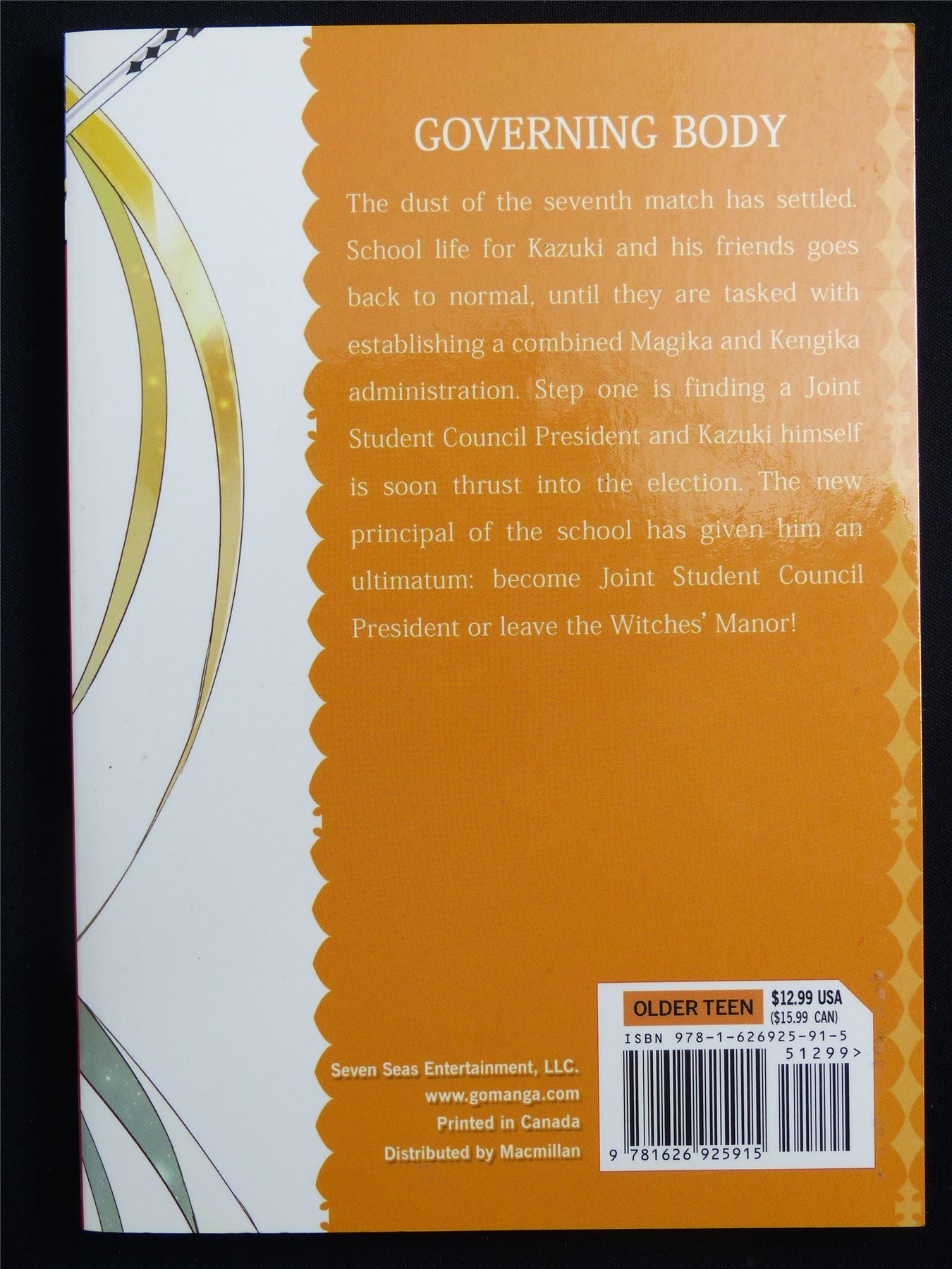Magika Swordsman and Summoner volume 8 - Seven Seas Manga #1C3