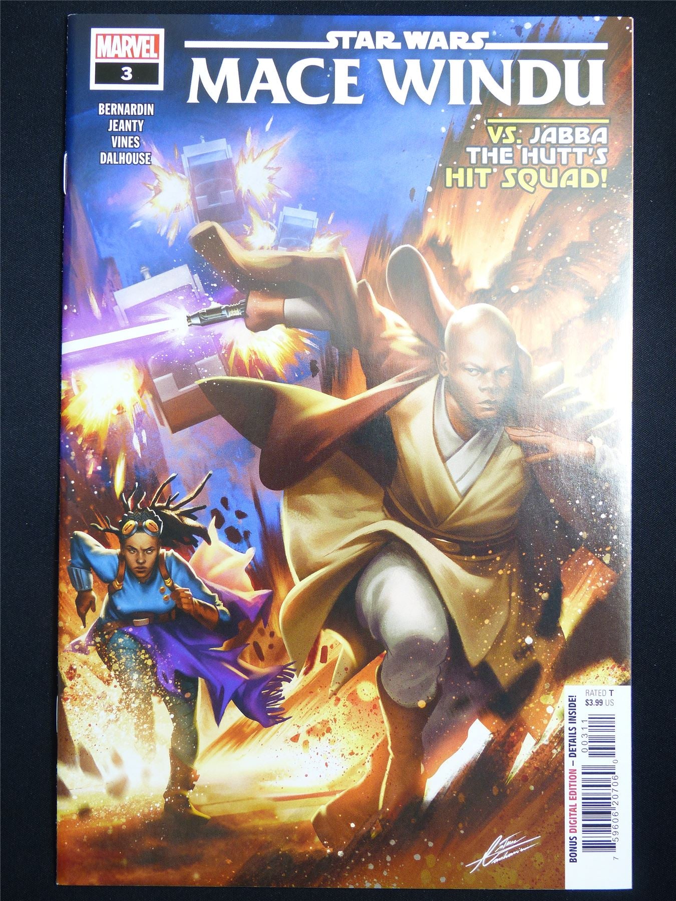 STAR Wars: Mace Windu #3 - Marvel Comic #2F3