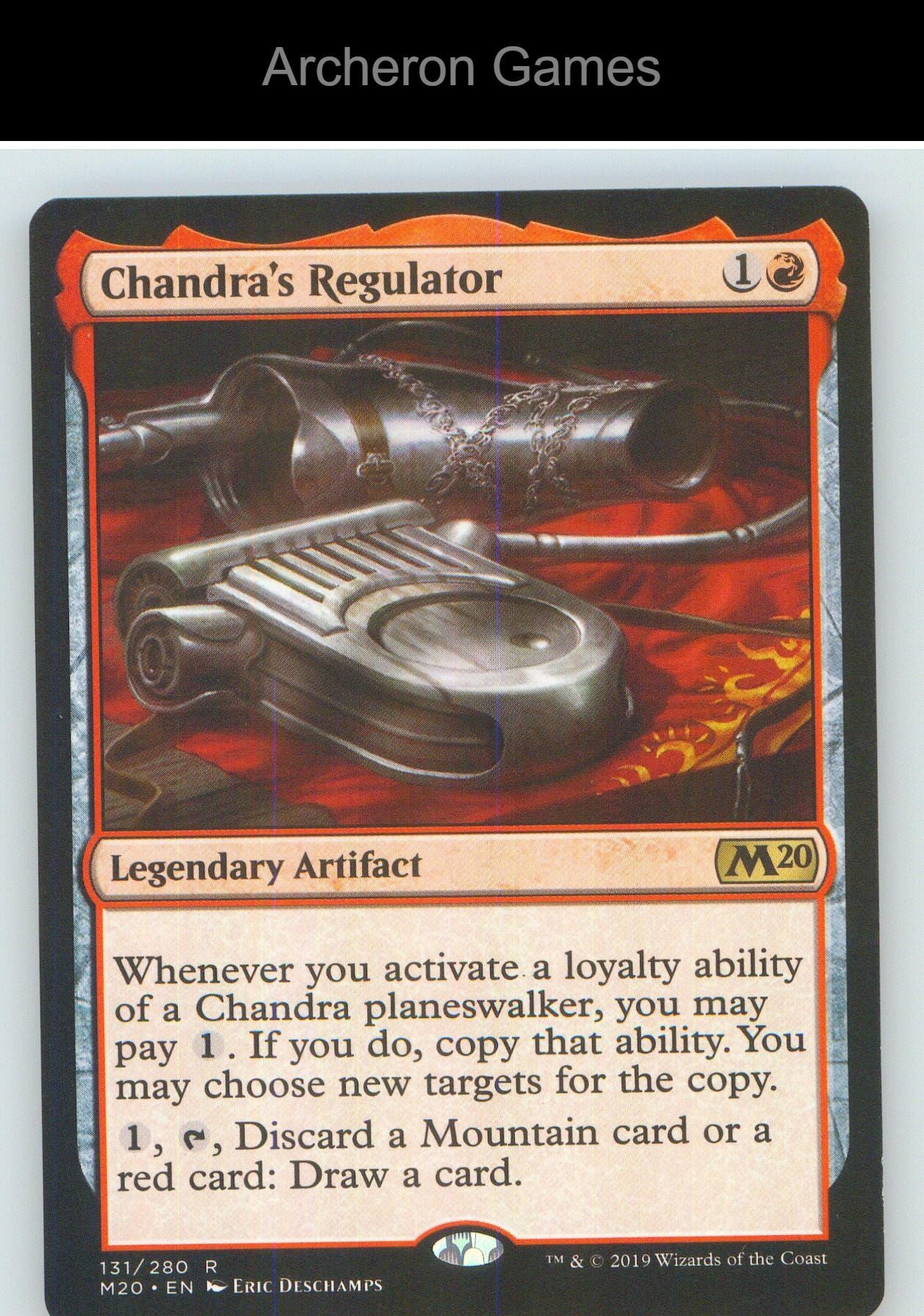 Chandra's Regulator M20 131 R MTG Card NM/EX+