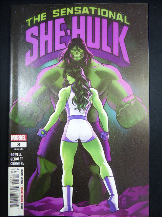 The Sensational SHE-HULK #3 - Marvel Comic #3CQ