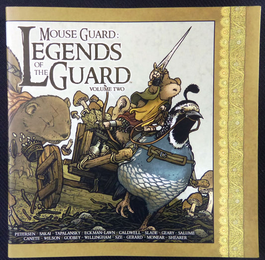 Mouse Guard: legends of the guard Vol 2 - Archaia Graphic Hardback #21Q