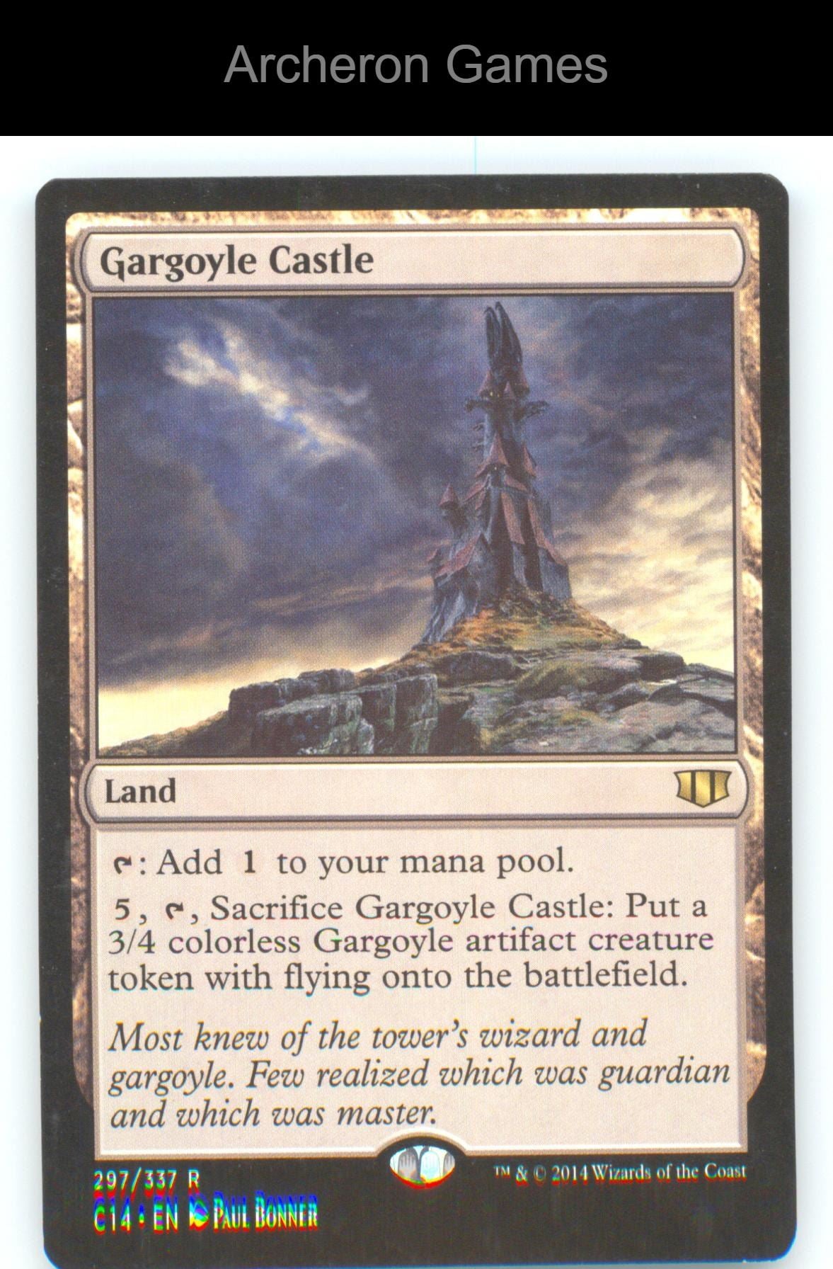 Gargoyle Castle C14 297 R MTG Card NM/EX+