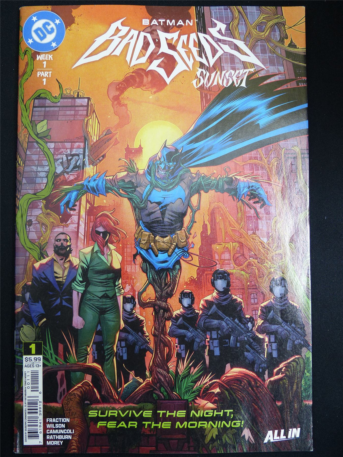 BATMAN: Bad Seed Sunset #1 Cvr A - DC Comic #3X5