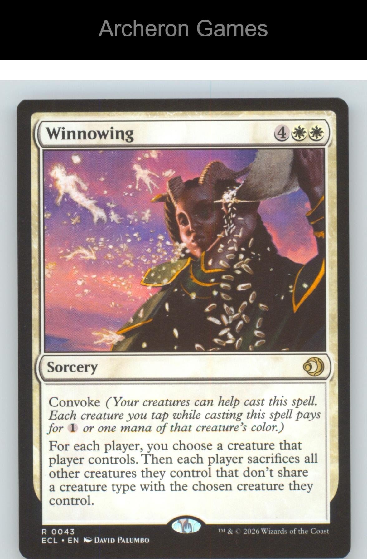Winnowing ECL 43 R MTG Card NM/EX+