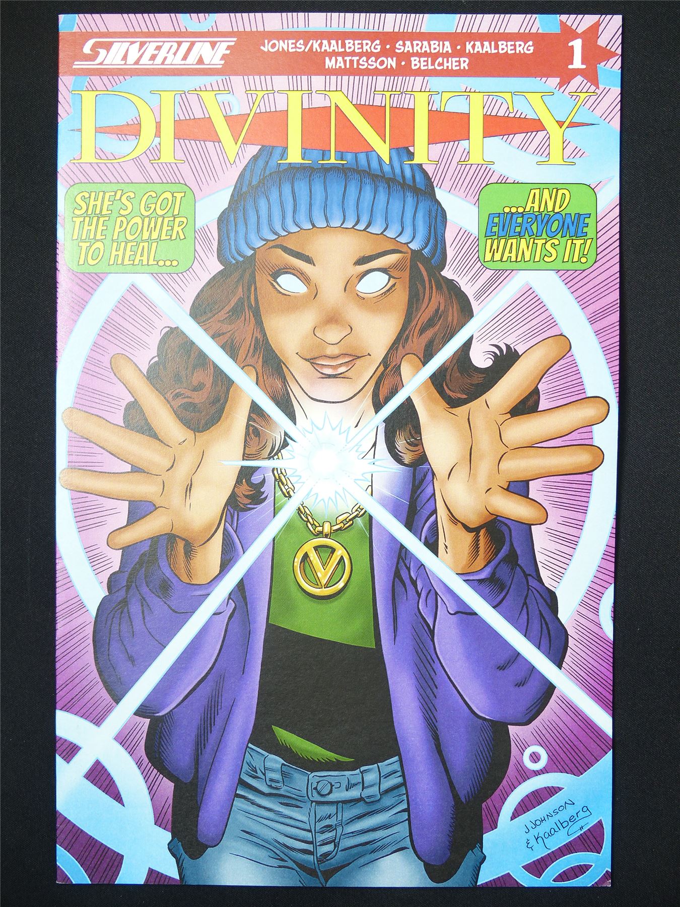 DIVINITY #1 - Jun 2025 Silverline Comic #1AO