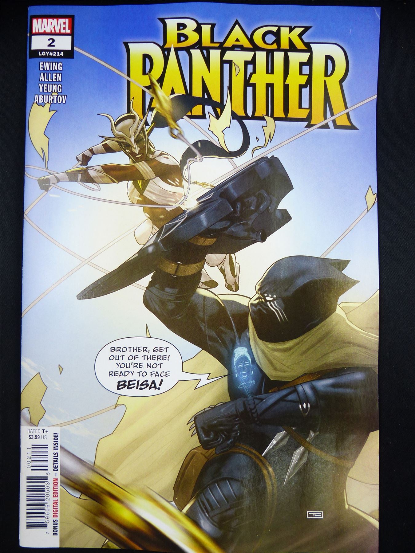 BLACK Panther #2 - Sep 2023 Marvel Comic #2E4