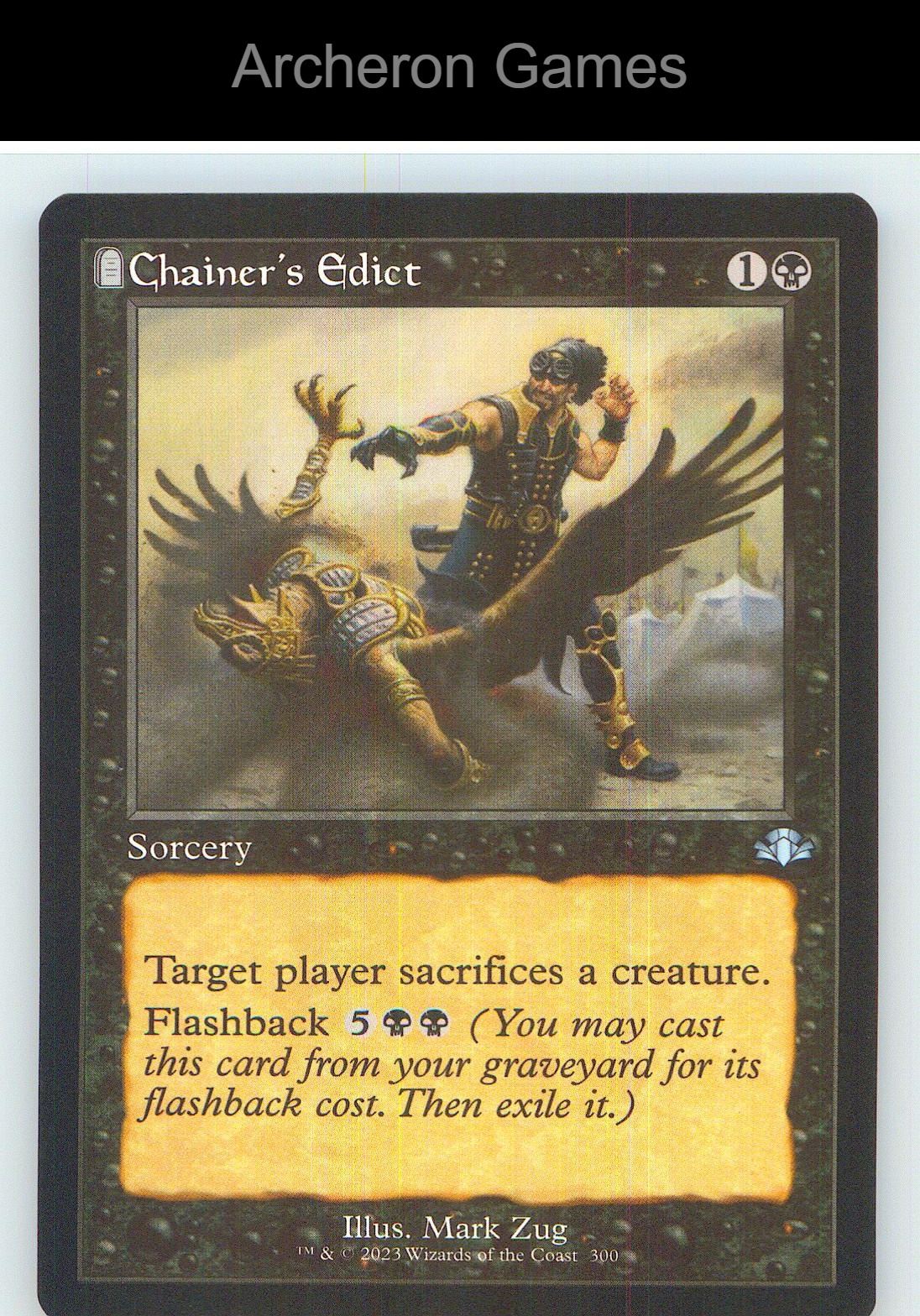 Chainer's Edict (Retro Frame) DMR 300 UC MTG Card NM/EX+
