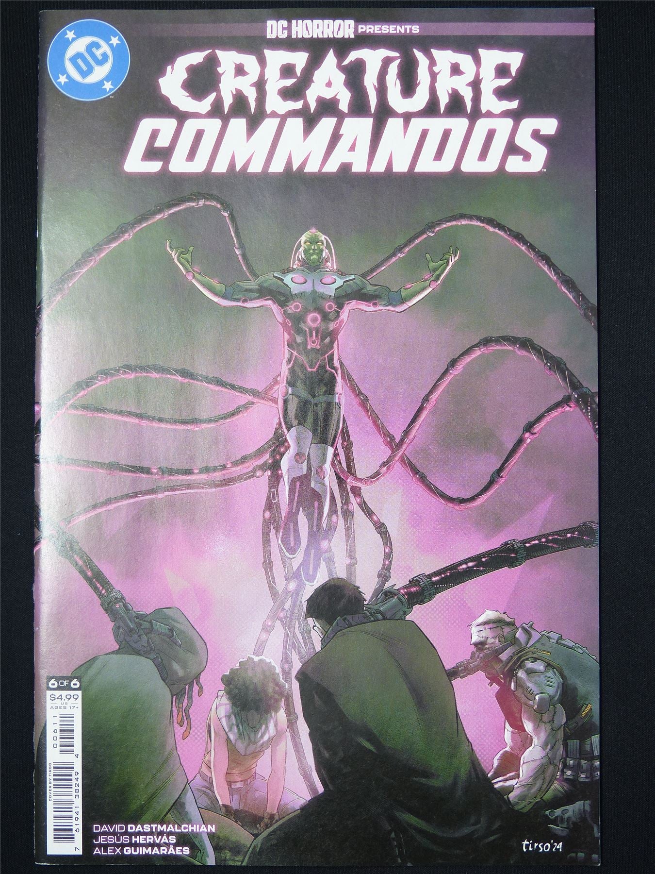 CREATURE Commandos #6 - DC Comic #LN