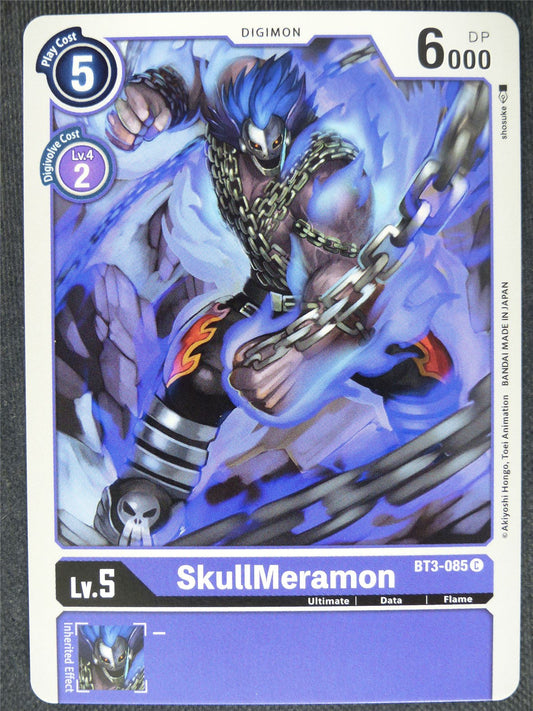 SkullMeramon BT3-085 C - Digimon Cards #J