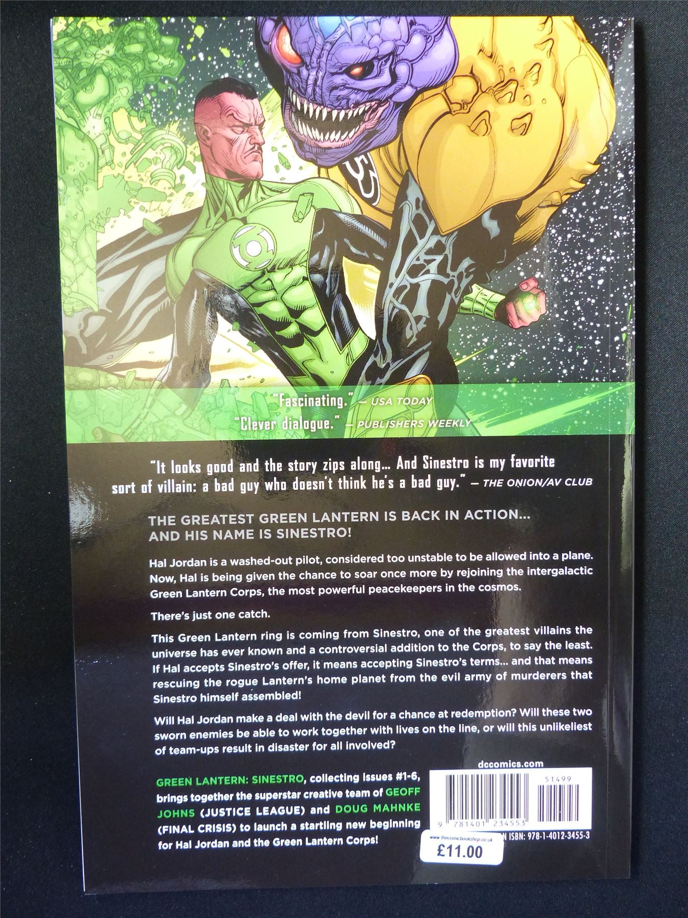 GREEN Lantern Vol 1: Sinestro - DC Graphic Softback #151