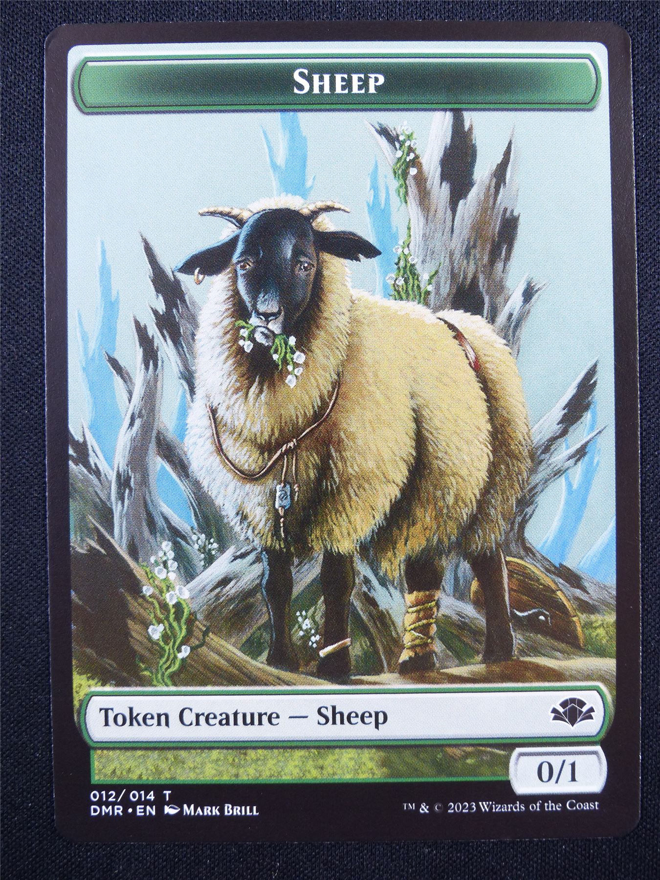 Sheep Token - Mtg Card #2AA