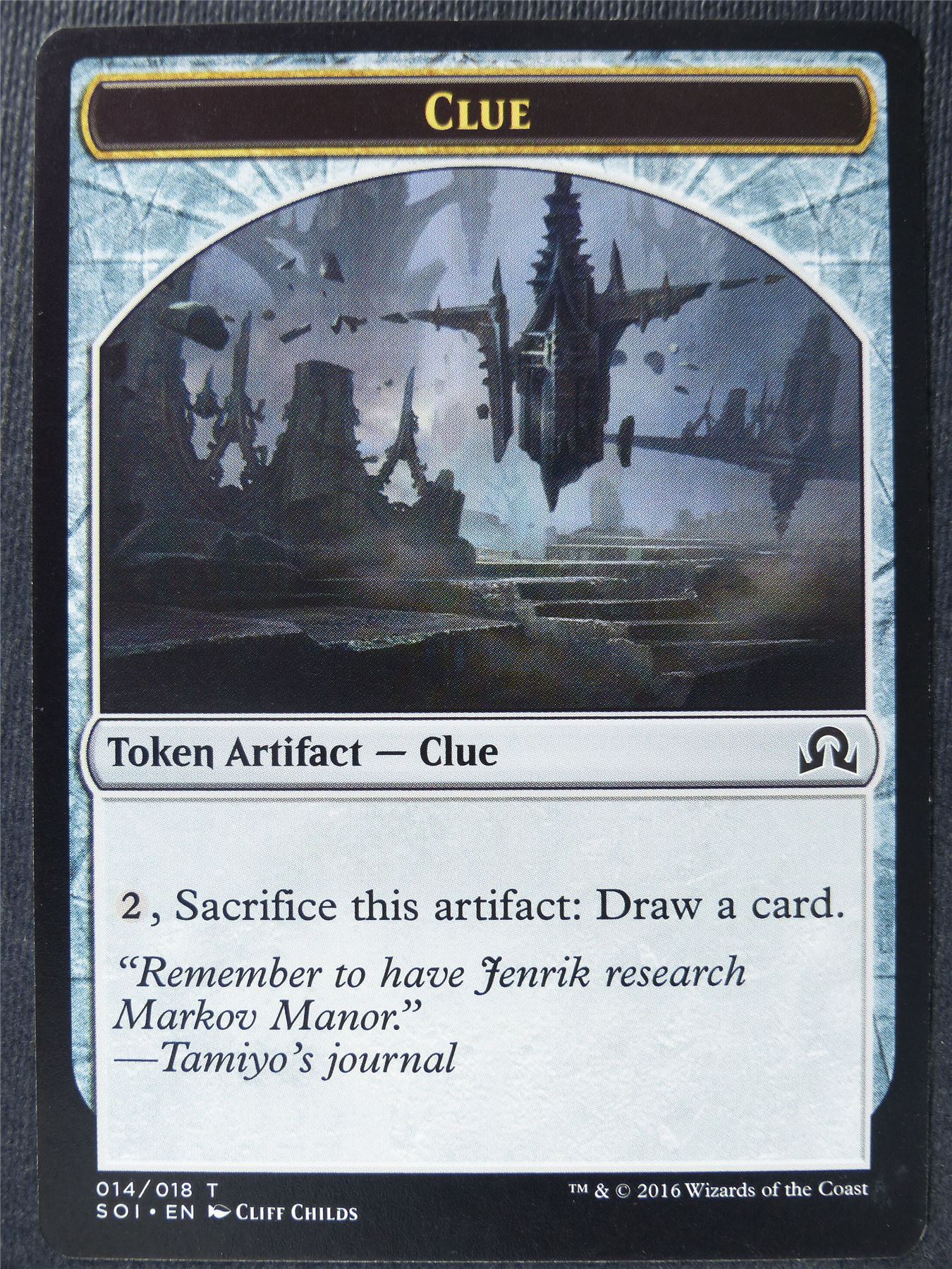 Clue Token - Mtg Card #3T7