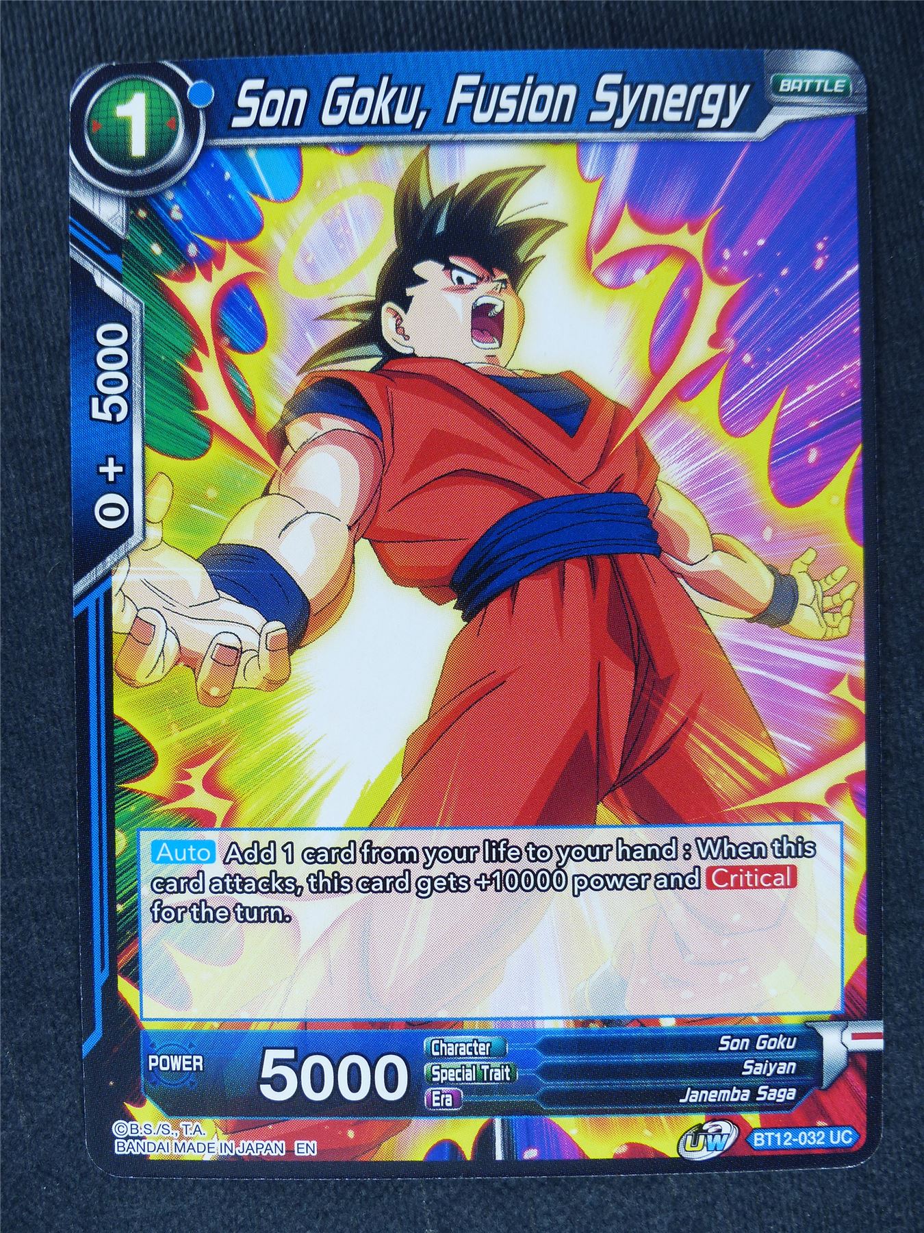 Son Goku Fusion Synergy #O4