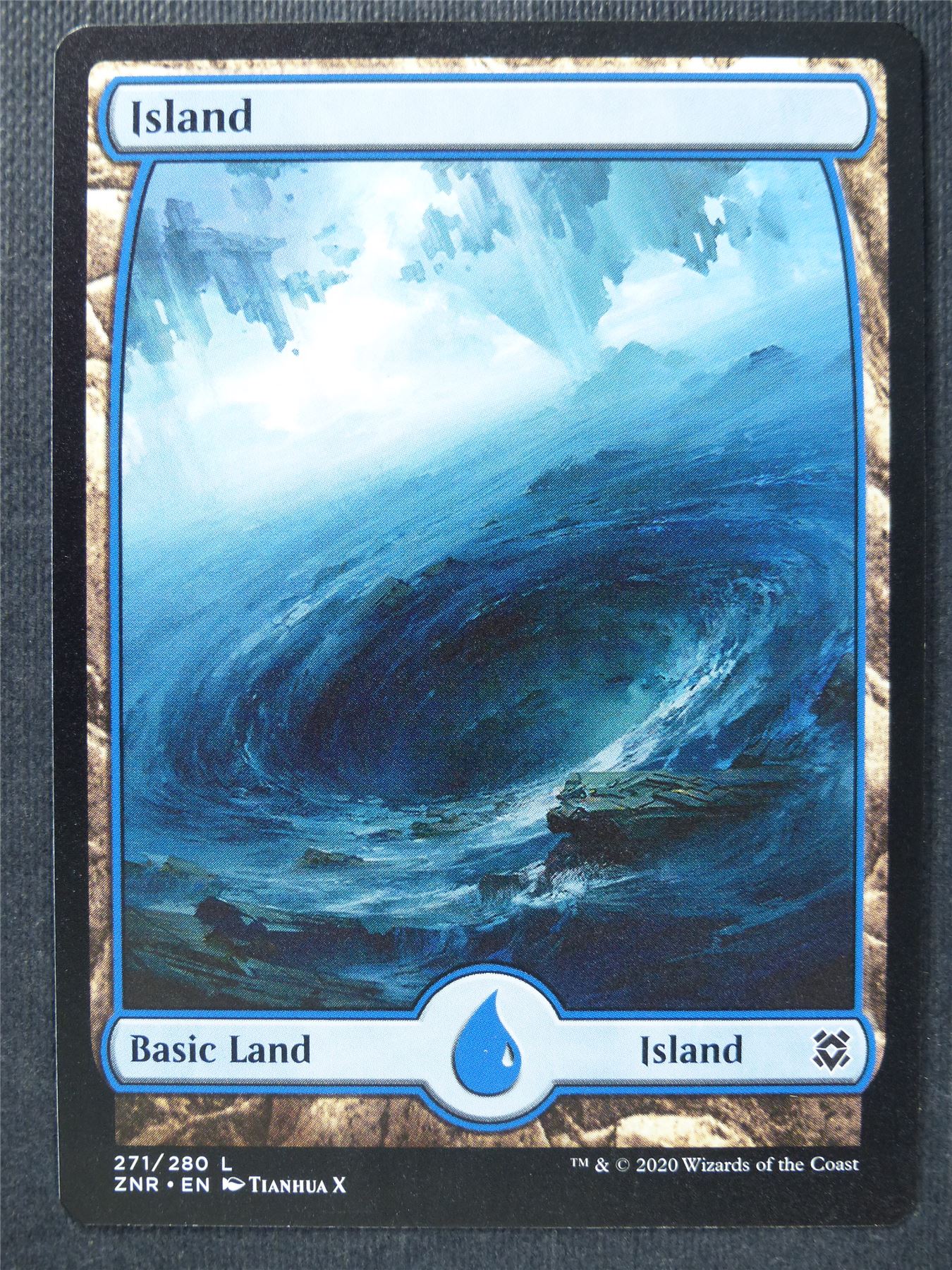 Island 271/280 Full Art - Mtg Magic Cards #BU Archeron Island 271/280 Full Art - Mtg Magic Cards #BU Archeron