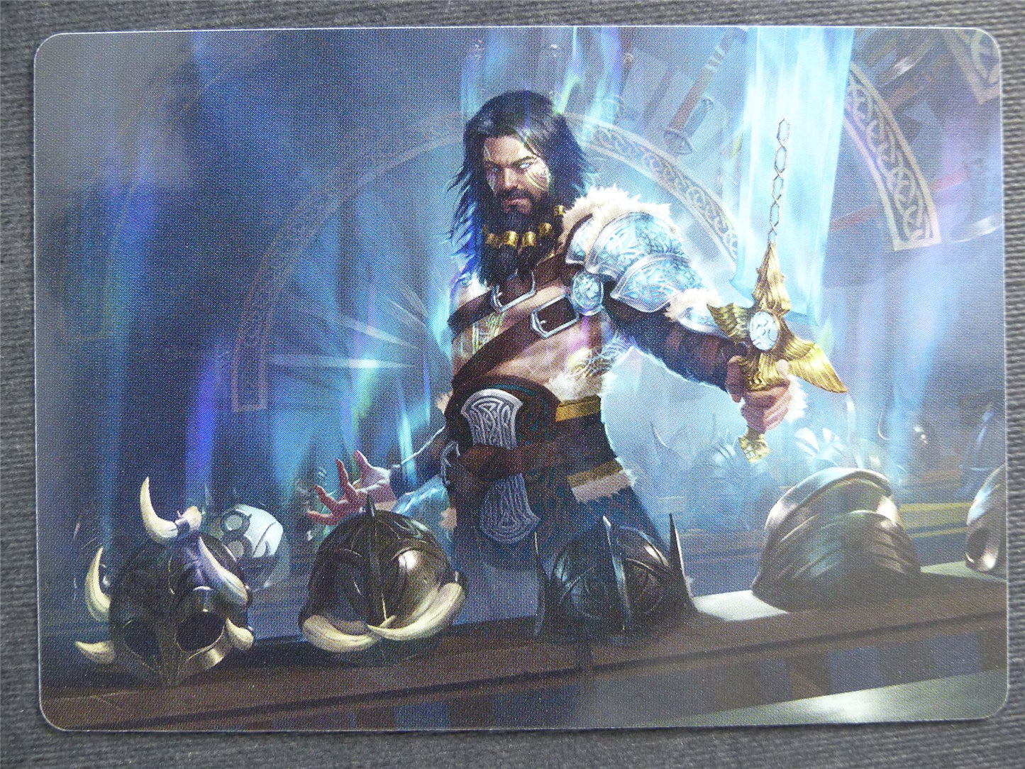 Halvar God of Battle 2/81 Art - Mtg Magic Cards #3M