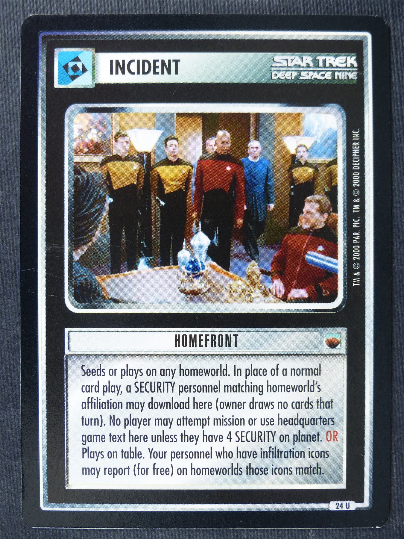 Homefront - DS9 - Star Trek Cards #11L