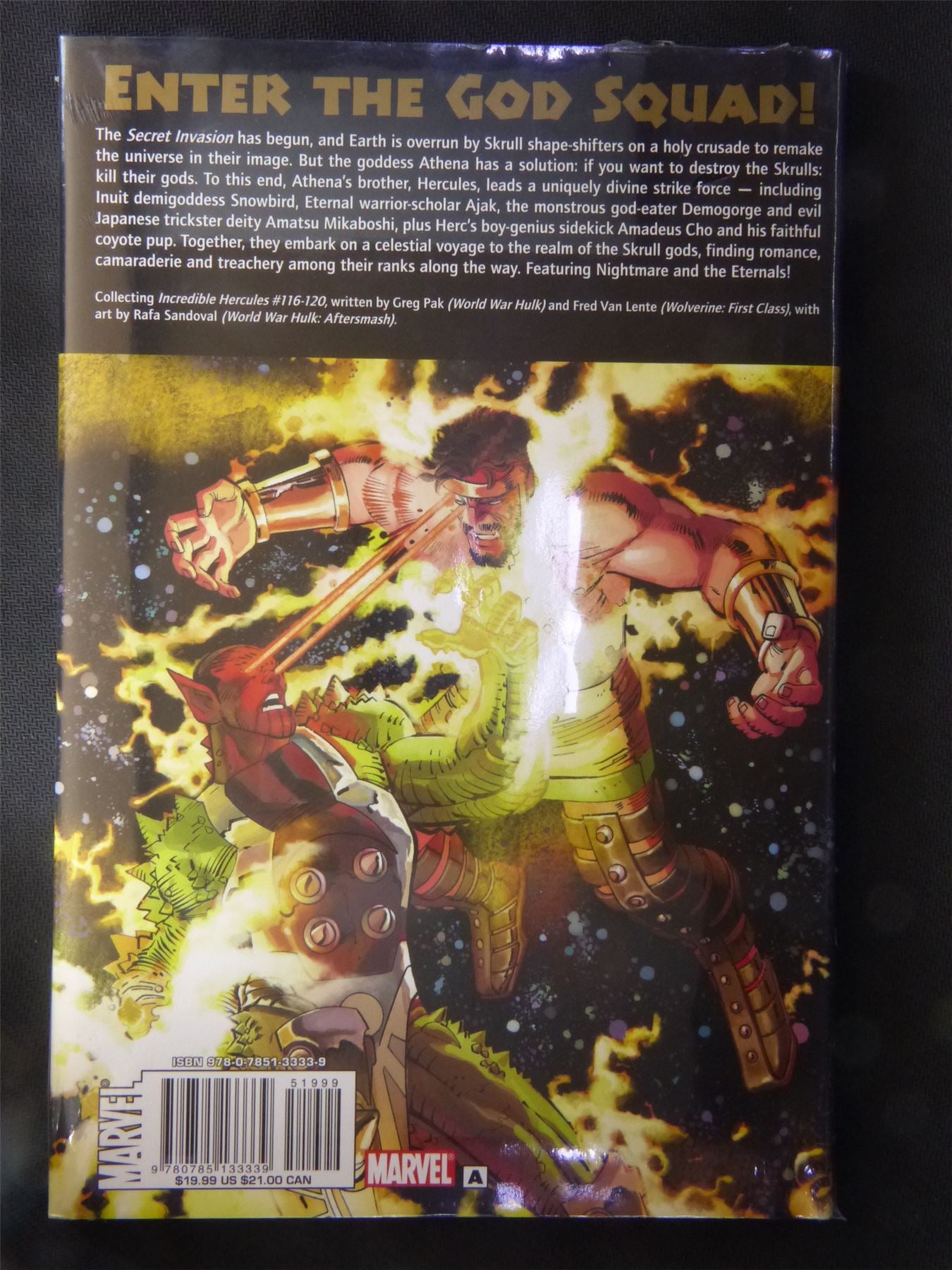 Used - The Incredible Hercules - Secret Invasion - Marvel Graphic Hardback #61