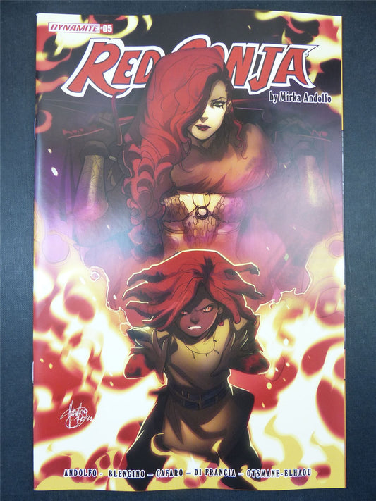 RED Sonja #5 cvr A - Jan 2022 - Dynamite Comics #597