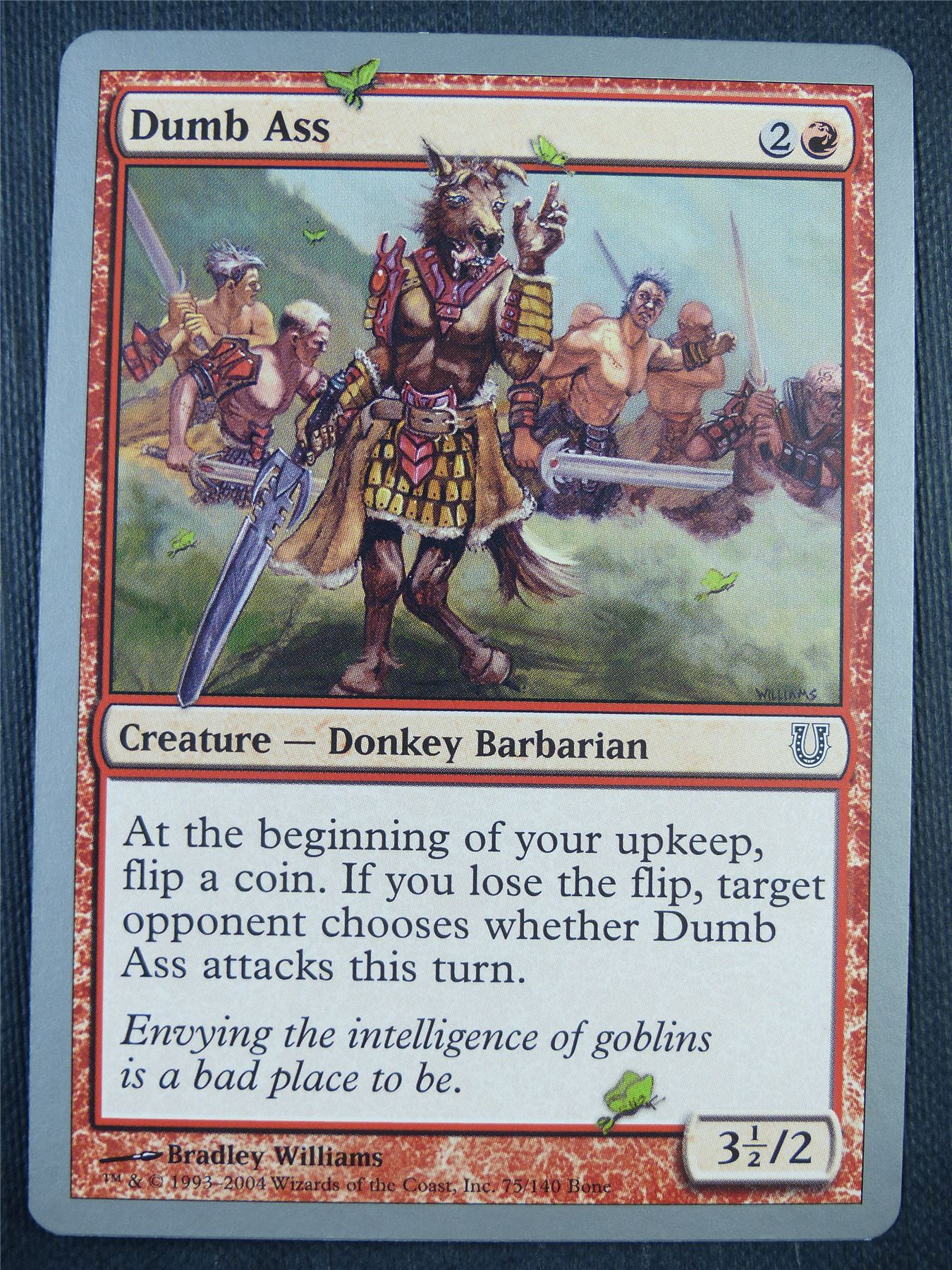 Dumb Ass - Mtg Card #9E2