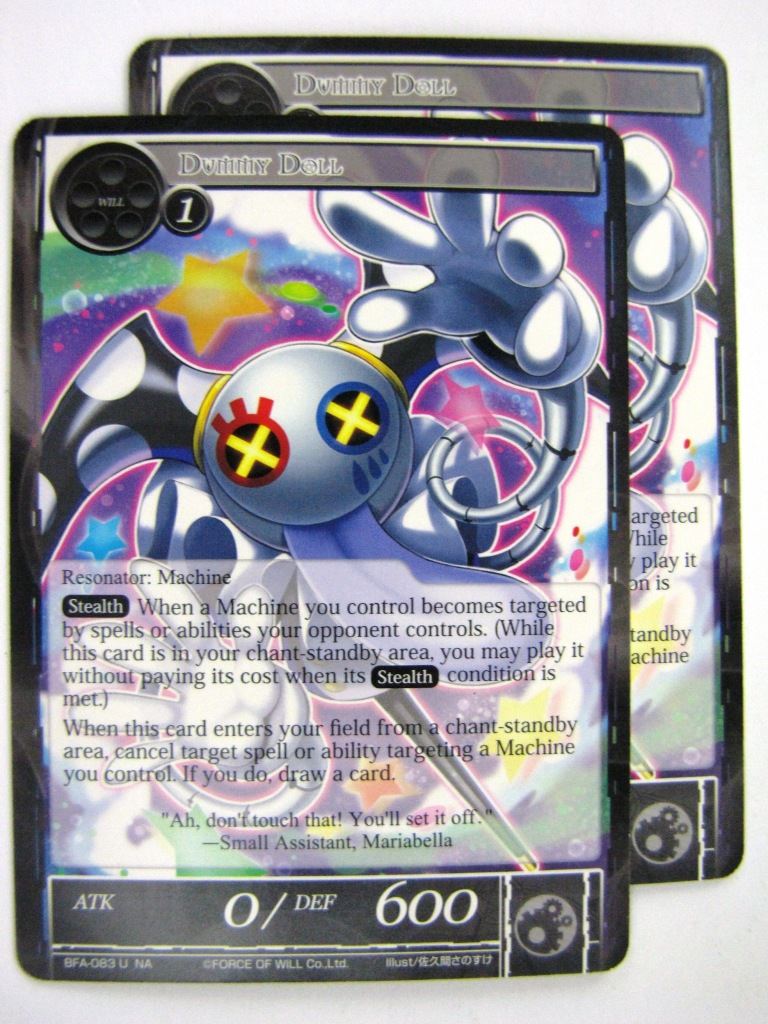 Force Of Will Cards: DUMMY DOLL x2 # 13C27