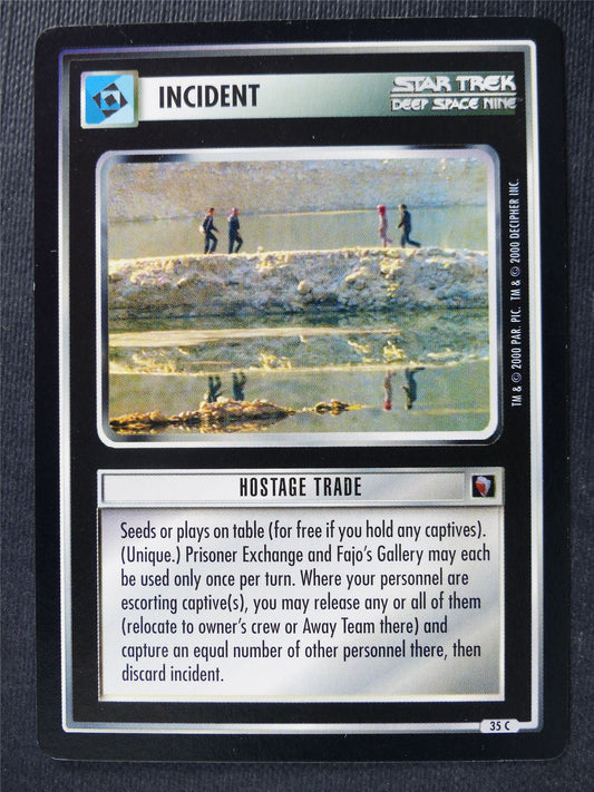 Hostage Trade - DS9 - Star Trek Card #4TC