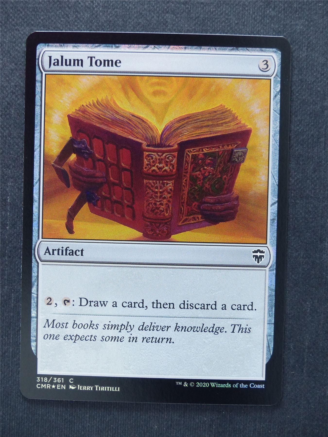 Jalum Tome Foil - Commander Legends #OW