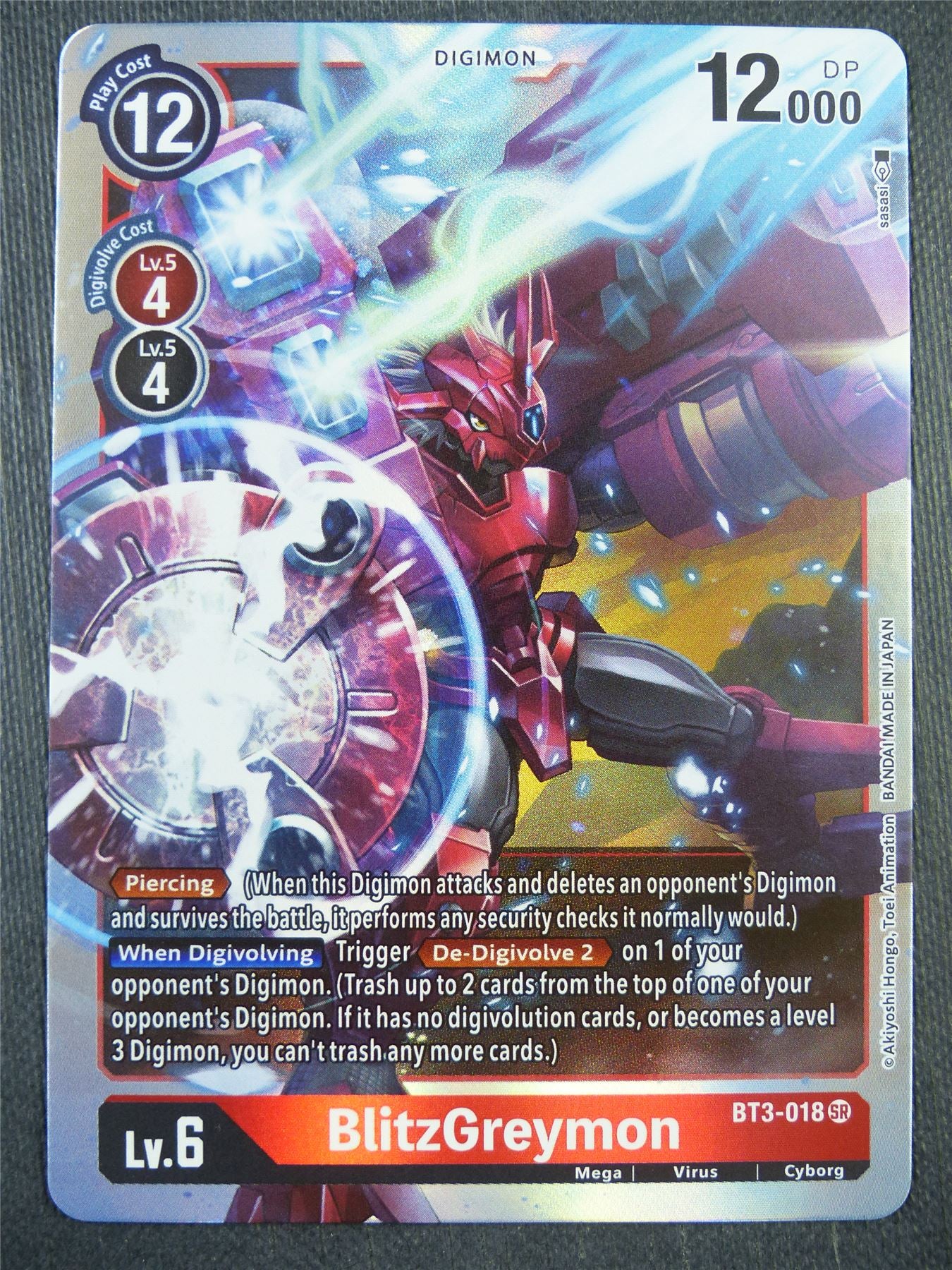 BlitzGreymon BT3-018 SR