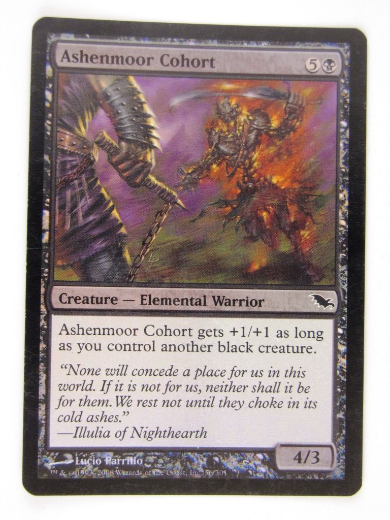 Mtg FOIL - ASHENMOOR COHORT - played
