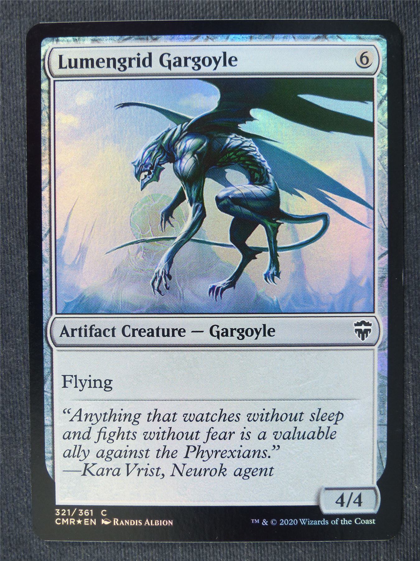 Lumengrid Gargoyle Foil - Mtg Magic Cards #405