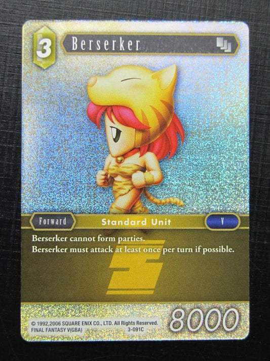 Berserker 3-091C Foil - Final Fantasy Card # 6I77