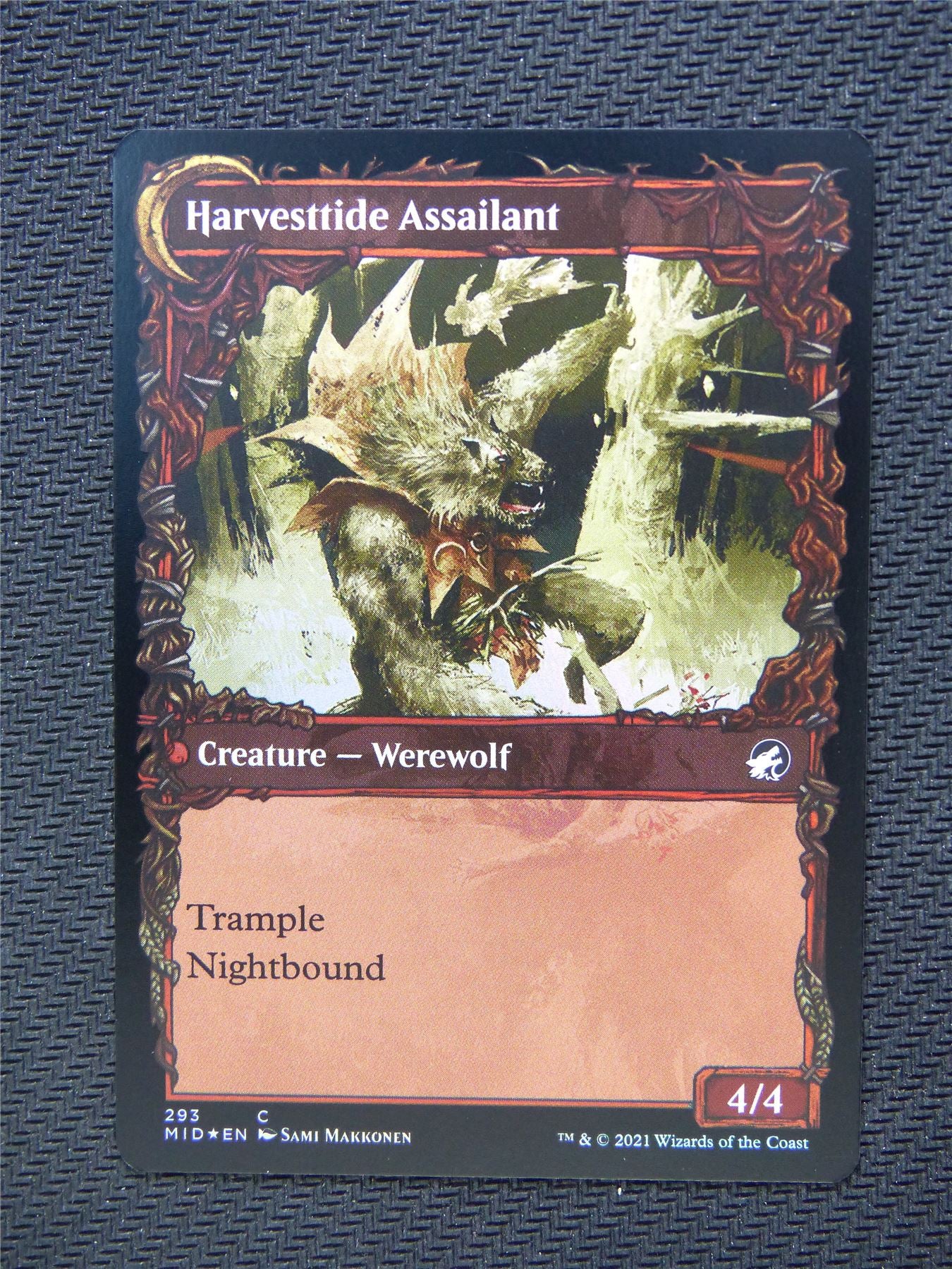 Harvestride Infiltrator Assailant Foil Showcase - Innistrad - Mtg Card #3M2
