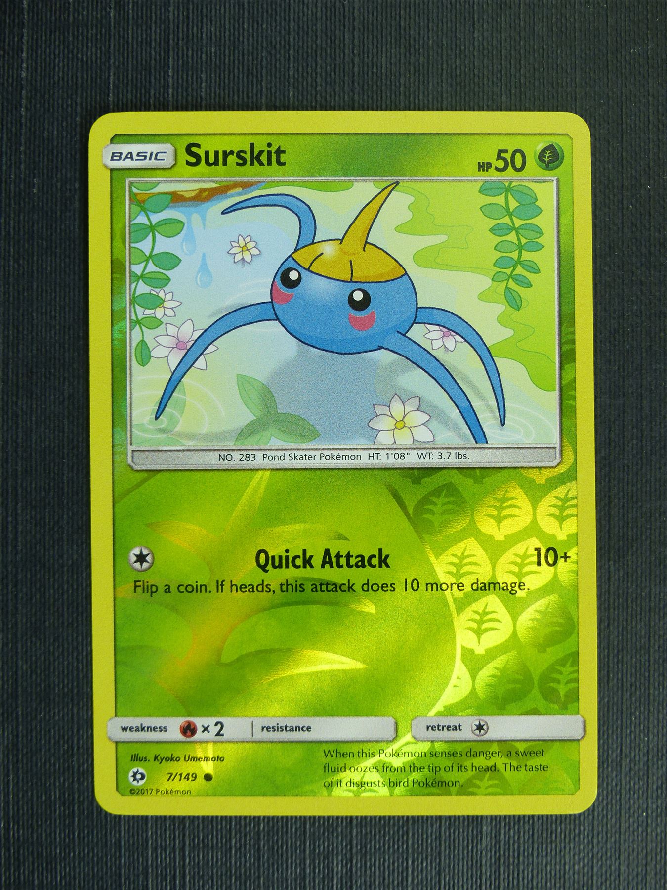 Surskit 7/149 Reverse Holo - Pokemon Cards #1LA