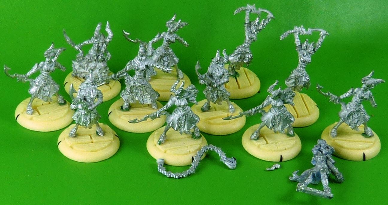 Cryx Satyrx Blood Witches - Warmachine - Warhammer AoS 40k #7X