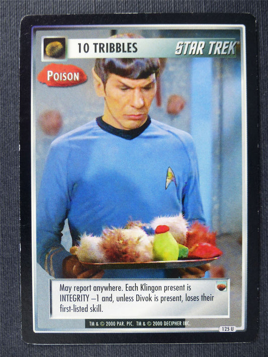 10 Tribbles - Star Trek Cards #XT