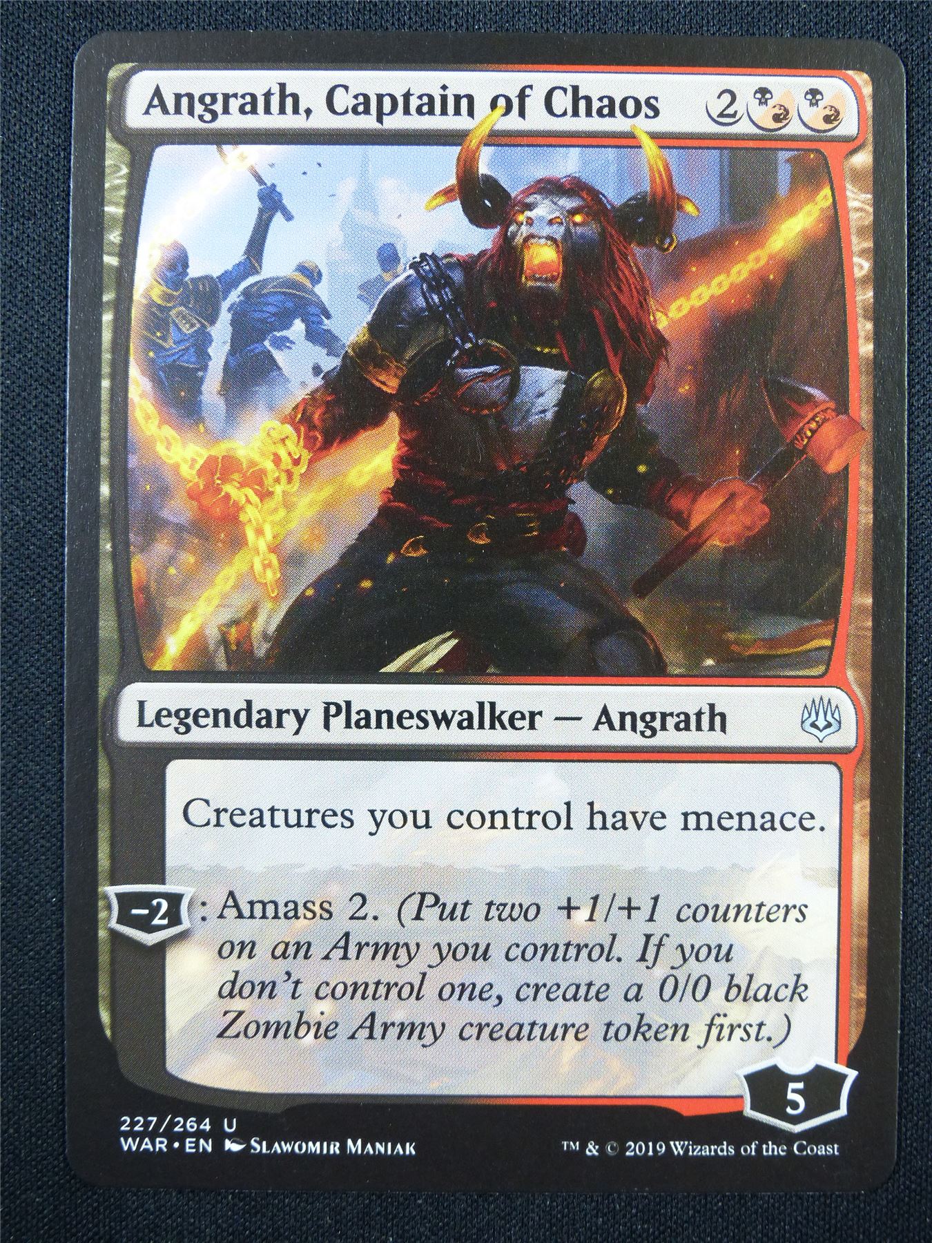 Angrath Captain of Chaos - Mtg Card #2AV
