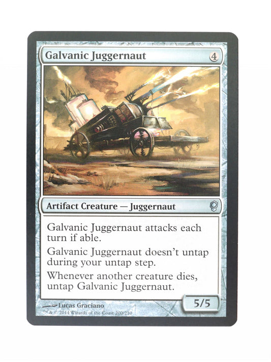 Mtg - Conspiracy - 2x Galvanic Juggernaut