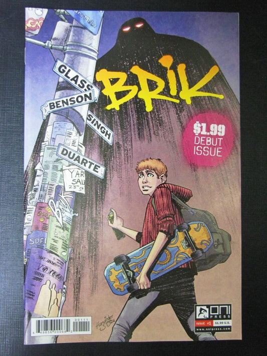 Brik #1 - Oni Press Comic # 6F25
