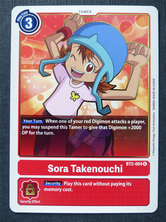Sora Takenouchi  BT2-084 R - Digimon Cards #Q3