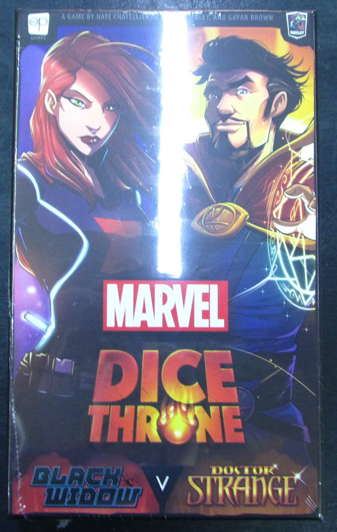 Black Widow V Doctor Strange - Marvel Dice Throne - Board Game #KR
