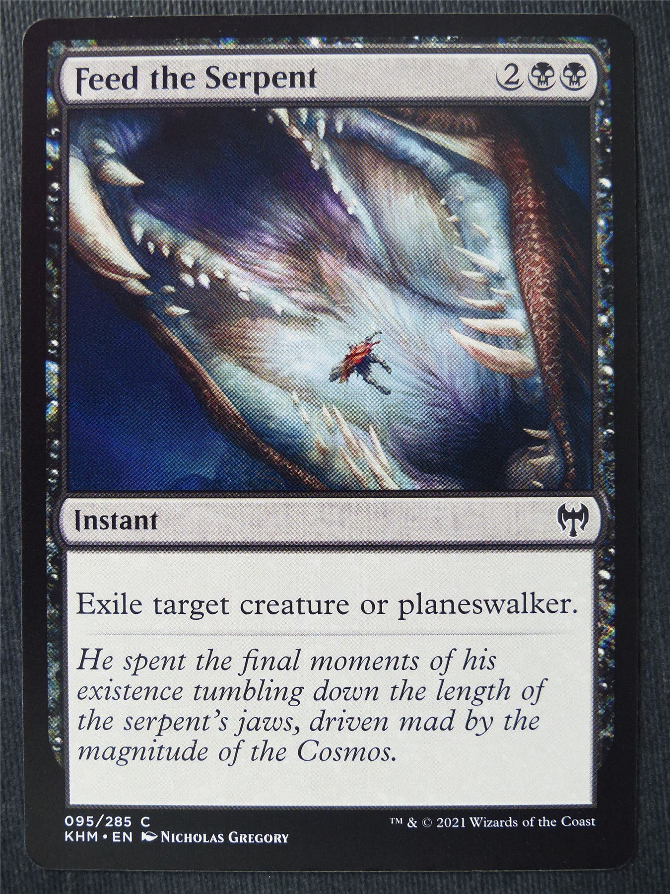 Feed the Serpent - Mtg Magic Cards #2H