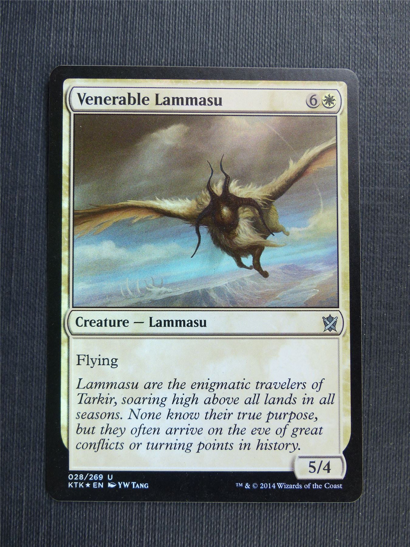 Venerable Lammasu Foil - Mtg Magic Cards #54Y