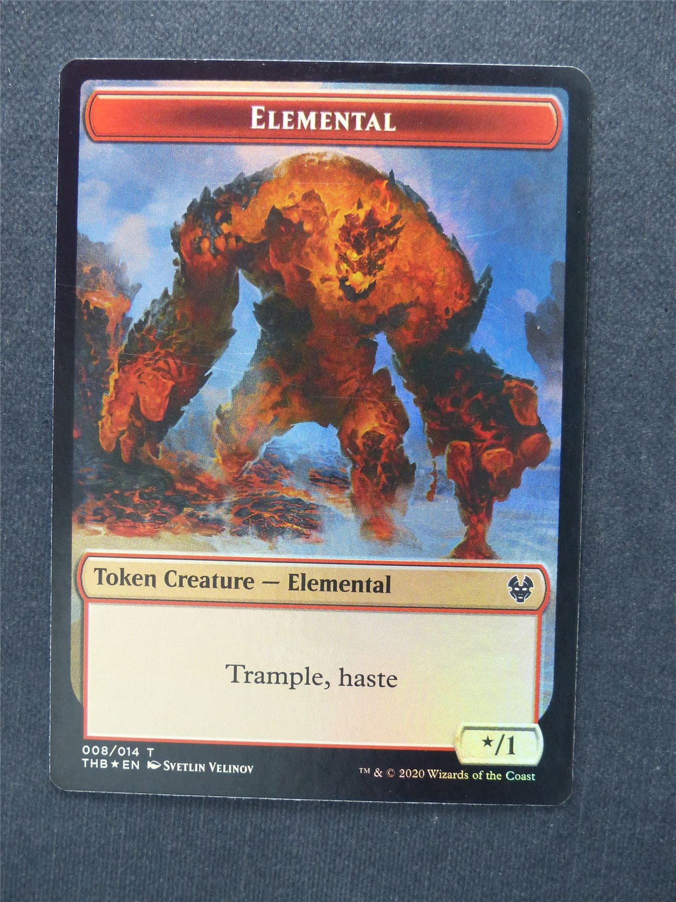 Satyr Elemntal Token Foil - Mtg Magic Cards #105