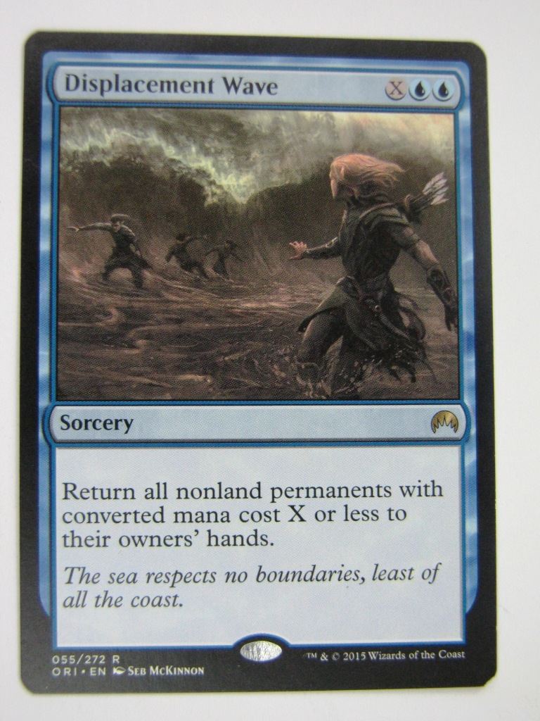 MTG Magic Played Cards: DISPLACEMENT WAVE # 7C85